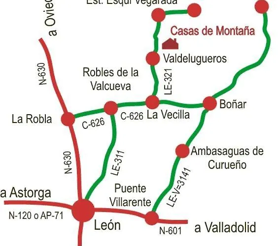 펜션 Casa De Montana Alto Curueno